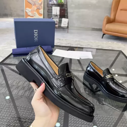 Replica Christian Dior Leather Shoes For Men #1340323 $132.00 USD for Wholesale