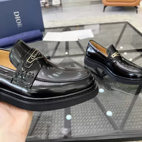 Replica Christian Dior Leather Shoes For Men #1340323 $132.00 USD for Wholesale