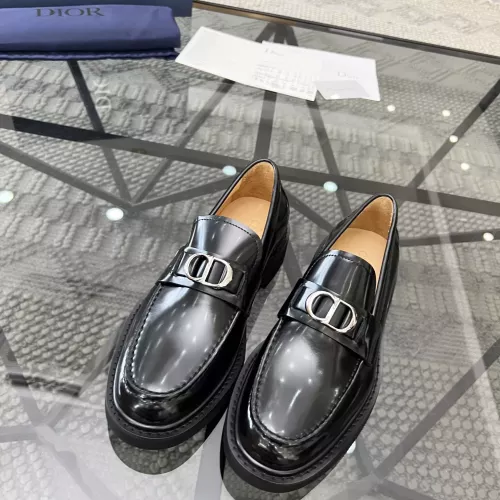 Replica Christian Dior Leather Shoes For Men #1340324 $132.00 USD for Wholesale