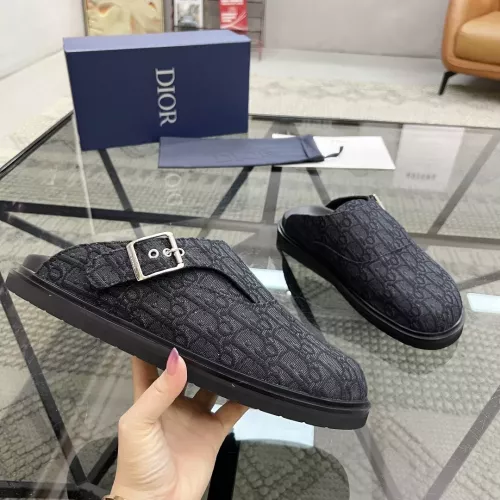 Replica Christian Dior Slippers For Men #1340358 $82.00 USD for Wholesale