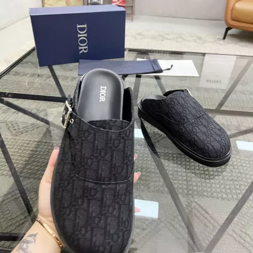 Replica Christian Dior Slippers For Men #1340358 $82.00 USD for Wholesale