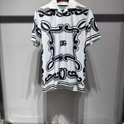 Dolce &amp; Gabbana D&amp;G Shirts Short Sleeved For Men #1340445 $40.00 USD, Wholesale Replica Dolce &amp; Gabbana D&amp;G Shirts
