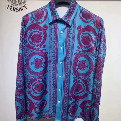 Versace Shirts Long Sleeved For Men #1340461 $41.00 USD, Wholesale Replica Versace Shirts