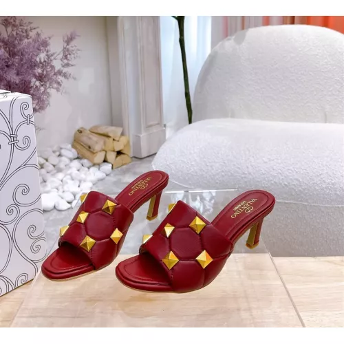 Valentino Slippers For Women #1340971 $92.00 USD, Wholesale Replica Valentino Slippers