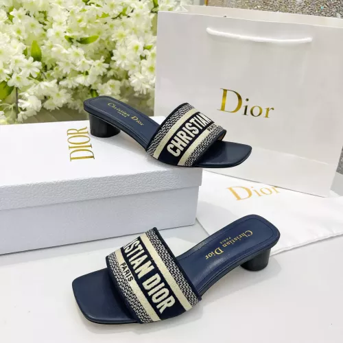 Replica Christian Dior Slippers For Women #1341028 $82.00 USD for Wholesale