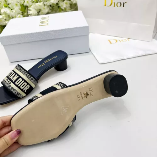 Replica Christian Dior Slippers For Women #1341028 $82.00 USD for Wholesale