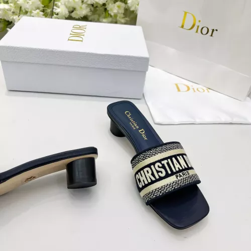 Replica Christian Dior Slippers For Women #1341028 $82.00 USD for Wholesale