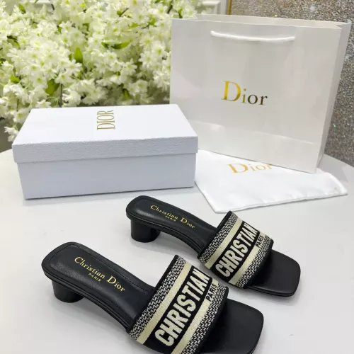 Replica Christian Dior Slippers For Women #1341029 $82.00 USD for Wholesale