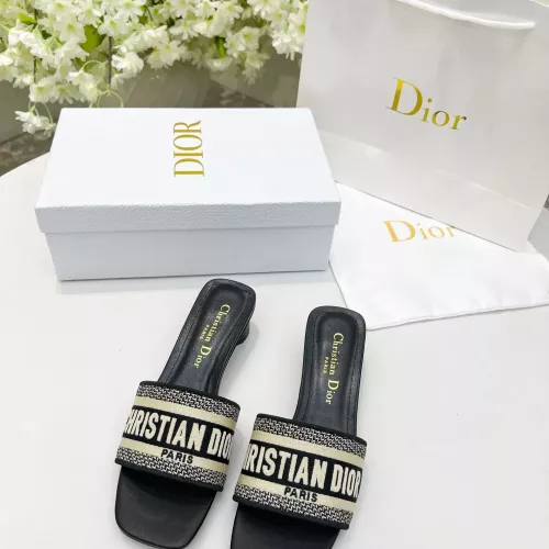 Replica Christian Dior Slippers For Women #1341029 $82.00 USD for Wholesale