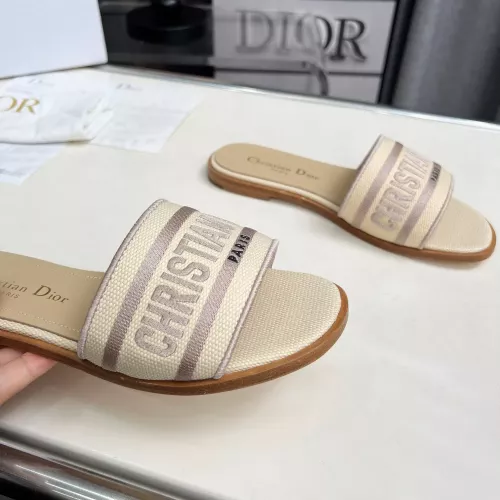 Replica Christian Dior Slippers For Women #1341072 $85.00 USD for Wholesale