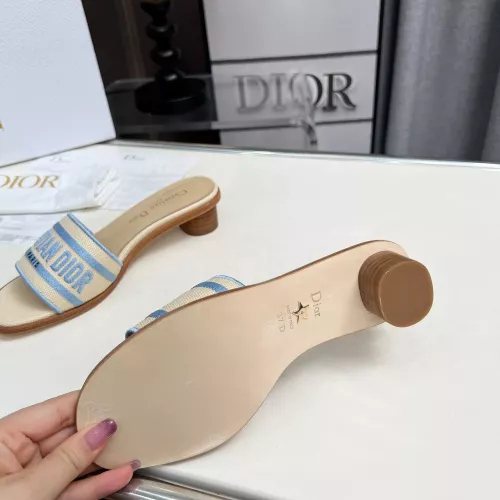 Replica Christian Dior Slippers For Women #1341075 $85.00 USD for Wholesale