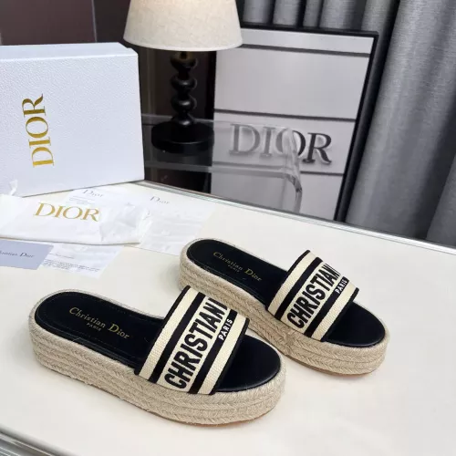 Replica Christian Dior Slippers For Women #1341080 $82.00 USD for Wholesale