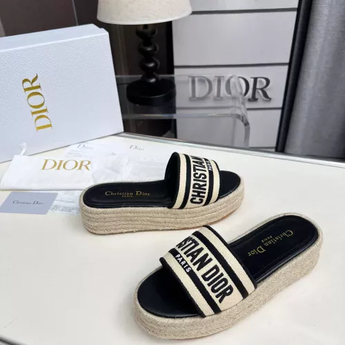 Replica Christian Dior Slippers For Women #1341080 $82.00 USD for Wholesale