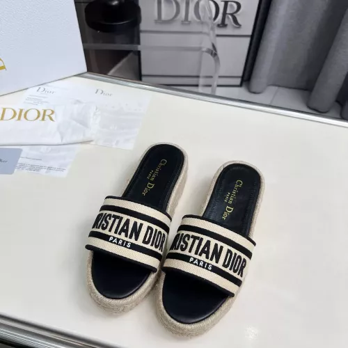 Replica Christian Dior Slippers For Women #1341080 $82.00 USD for Wholesale