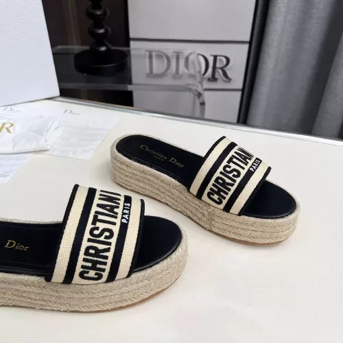 Replica Christian Dior Slippers For Women #1341080 $82.00 USD for Wholesale