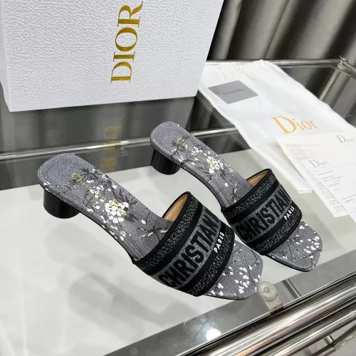 Replica Christian Dior Slippers For Women #1341082 $82.00 USD for Wholesale