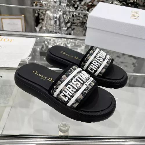 Replica Christian Dior Slippers For Women #1341084 $72.00 USD for Wholesale