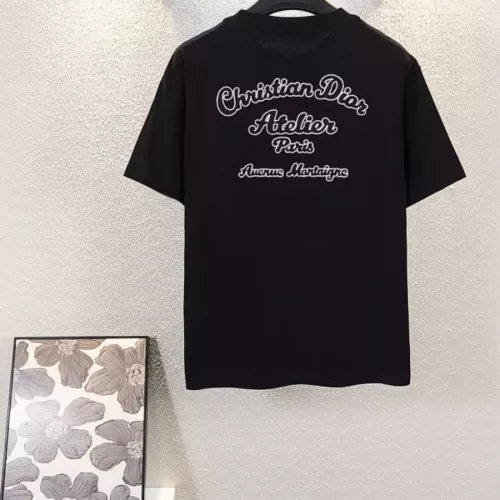 Replica Christian Dior T-Shirts Short Sleeved For Unisex #1341243 $38.00 USD for Wholesale