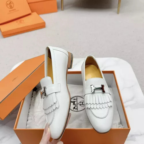 Hermes Leather Shoes For Women #1341259 $125.00 USD, Wholesale Replica Hermes Leather Shoes