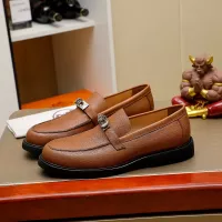 $85.00 USD Hermes Leather Shoes For Men #1330752