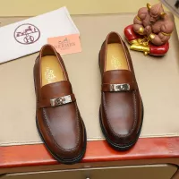 $85.00 USD Hermes Leather Shoes For Men #1330756