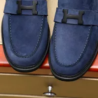 $85.00 USD Hermes Leather Shoes For Men #1330760