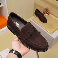 $85.00 USD Hermes Leather Shoes For Men #1330761