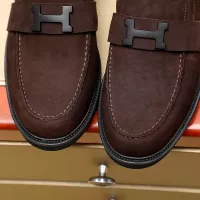 $85.00 USD Hermes Leather Shoes For Men #1330761