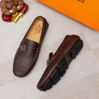 $72.00 USD Hermes Leather Shoes For Men #1330764