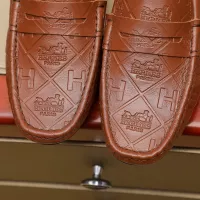 $76.00 USD Hermes Leather Shoes For Men #1330769