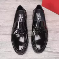 $96.00 USD Salvatore Ferragamo Leather Shoes For Men #1330802