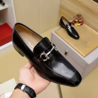 $108.00 USD Salvatore Ferragamo Leather Shoes For Men #1330807