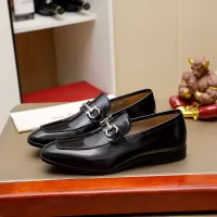 $108.00 USD Salvatore Ferragamo Leather Shoes For Men #1330807