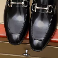 $108.00 USD Salvatore Ferragamo Leather Shoes For Men #1330807