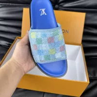 $56.00 USD Louis Vuitton Slippers For Men #1330842