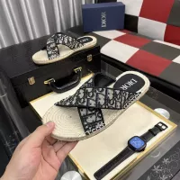 $60.00 USD Christian Dior Slippers For Men #1330848