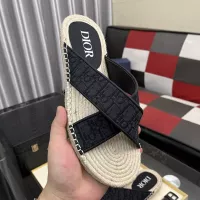 $60.00 USD Christian Dior Slippers For Men #1330849