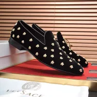 $88.00 USD Versace Leather Shoes For Men #1331035