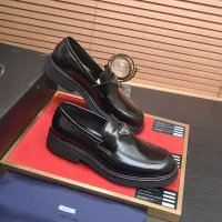 $140.00 USD Prada Leather Shoes For Men #1331042