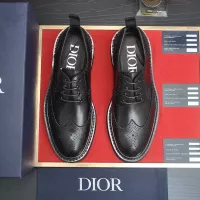 $140.00 USD Christian Dior Leather Shoes For Men #1331049