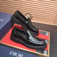 $140.00 USD Christian Dior Leather Shoes For Men #1331051