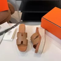 $108.00 USD Hermes Slippers For Women #1331427