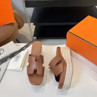 $108.00 USD Hermes Slippers For Women #1331428