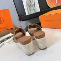 $108.00 USD Hermes Slippers For Women #1331428