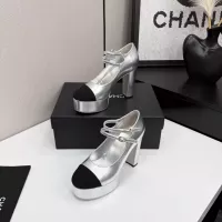 $125.00 USD Chanel High-Heeled Shoes For Women #1331439