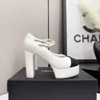 $125.00 USD Chanel High-Heeled Shoes For Women #1331440