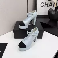 $125.00 USD Chanel High-Heeled Shoes For Women #1331441