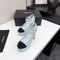 $125.00 USD Chanel High-Heeled Shoes For Women #1331441