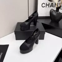 $125.00 USD Chanel High-Heeled Shoes For Women #1331442