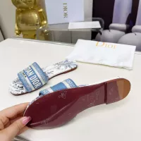 $72.00 USD Christian Dior Slippers For Women #1331597